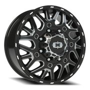 Vision 404 20x8.25 +104 8x210mm 154.3mm Gloss Black Milled