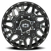 Vision 404 20x8.25 +104 8x165.1mm 121.4mm Gloss Black Milled