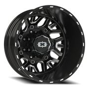 Vision 404 20x8.25 -227 8x165.1mm 121.4mm Gloss Black Milled