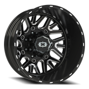 Vision 404 22x8.25 -201 8x200mm 142.2mm Gloss Black Milled