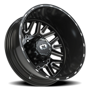 Vision 404 22x8.25 -201 8x200mm 142.2mm Gloss Black Milled