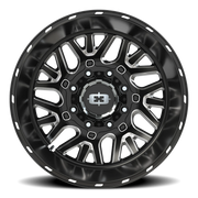 Vision 404 22x8.25 -201 8x200mm 142.2mm Gloss Black Milled