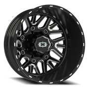 Vision 404 22x8.25 -240 8x165.1mm 121.4mm Gloss Black Milled