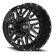 Vision 404 24x8.25 -227 8x200mm 142.2mm Gloss Black Milled