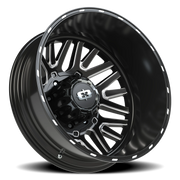 Vision 404 24x8.25 -240 8x165.1mm 121.4mm Gloss Black Milled