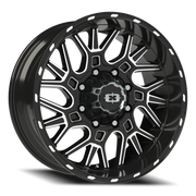 Vision 404 20x9 +12 8x170mm 125.2mm Gloss Black Milled Spoke