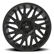 Vision 404 20x10 -25 5x127mm 78.1mm Satin Black