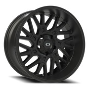 Vision 404 20x10 -25 5x139.7mm 108mm Satin Black