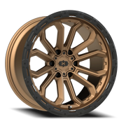 Vision 405 20x10 -25 6x139.7mm 106.2mm Satin Bronze