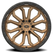 Vision 405 20x9 +12 6x135mm 87.1mm Satin Bronze