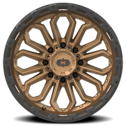 Vision 405 20x9 +12 8x165.1mm 125.2mm Satin Bronze