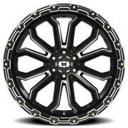 Vision 405 20x9 +12 6x135mm 87.1mm Gloss Black Milled Spoke