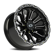 Vision 405 20x9 -12 8x170mm 125.2mm Gloss Black Milled Spoke
