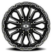 Vision 405 20x9 +12 8x170mm 125.2mm Gloss Black Milled Spoke