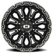 Vision 405 17x9 -12 8x170mm 125.2mm Gloss Black Milled Spoke