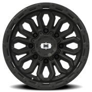 Vision 405 17x9 +12 8x165.1mm 125.2mm Satin Black