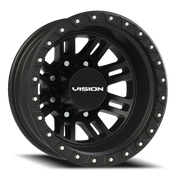 Vision 408 16x6 -137 8x165.1mm 125.2mm Satin Black