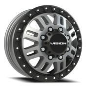 Vision 408 16x6 +115 8x170mm 125.2mm Satin Grey