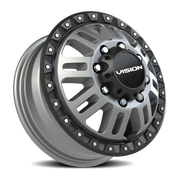 Vision 408 16x6 +115 8x170mm 125.2mm Satin Grey