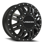 Vision 408 17x6.5 +121 8x200mm 145.5mm Satin Grey