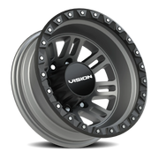 Vision 408 16x6 -137 8x165.1mm 125.2mm Satin Grey