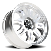 Vision 409 20x9 +12 6x120mm 67.1mm Machined Silver Black Center Cap-Milled Machined Cap