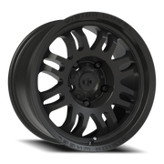 Vision 409 17x8.5 +0 5x150mm 110mm Satin Black