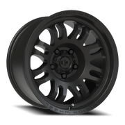Vision 409 17x9.5 -18 5x127mm 78.1mm Satin Black