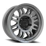 Vision 409 17x8.5 +0 5x150mm 110mm Satin Grey