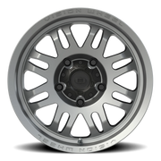 Vision 409 17x8.5 +0 5x150mm 110mm Satin Grey