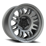 Vision 409 17x9.5 -18 5x127mm 78.1mm Satin Grey