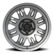 Vision 409 18x9.5 -18 5x127mm 78.1mm Satin Grey