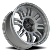 Vision 409 20x9.5 -18 6x139.7mm 110mm Satin Grey