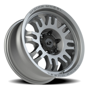 Vision 409 17x8.5 +0 6x139.7mm 110mm Satin Grey