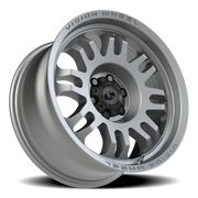 Vision 409 17x8.5 +0 6x114.3mm 71.5mm Satin Grey