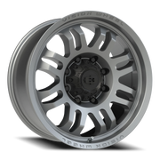 Vision 409 20x9.5 +12 8x165.1mm 125.1mm Satin Grey