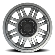 Vision 409 20x9.5 +12 8x165.1mm 125.1mm Satin Grey