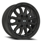 Vision 410 16x6.5 +45 6x130mm 84mm Satin Black