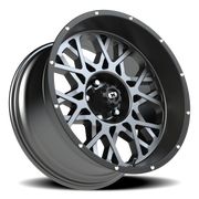 Vision 412 20x10 -25 5x127mm 78.1mm Anthracite Satin Black Lip