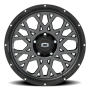 Vision 412 20x9 +12 5x150mm 110.2mm Anthracite Satin Black Lip