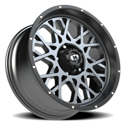 Vision 412 20x9 +12 5x139.7mm 108mm Anthracite Satin Black Lip