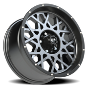 Vision 412 18x9 +12 5x127mm 78.1mm Anthracite Satin Black Lip
