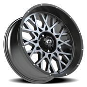 Vision 412 22x10 -19 6x135mm 87.1mm Anthracite Satin Black Lip
