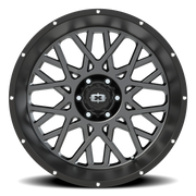 Vision 412 22x12 -51 6x139.7mm 106.2mm Anthracite Satin Black Lip