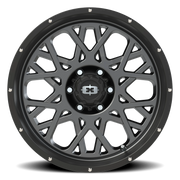 Vision 412 20x9 +10 6x139.7mm 106.2mm Anthracite Satin Black Lip