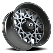Vision 412 20x10 -25 8x170mm 125.2mm Anthracite Satin Black Lip
