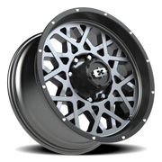 Vision 412 20x9 +12 8x165.1mm 125.2mm Anthracite Satin Black Lip