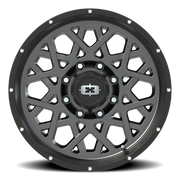 Vision 412 20x9 +12 8x165.1mm 125.2mm Anthracite Satin Black Lip