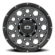 Vision 412 18x9 +12 8x180mm 124.2mm Anthracite Satin Black Lip