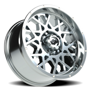 Vision 412 18x9 +12 5x139.7mm 108mm Chrome